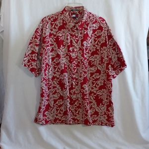 Tommy Hilfiger XL button down Hawaiian shirt